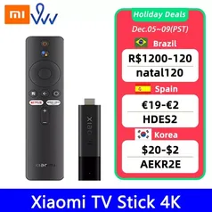 Xiaomi Mi Tv Stick 4k Android Tv 11 Hdr Quad Core 2gb+8gb Bluetooth 5.0 Wifi