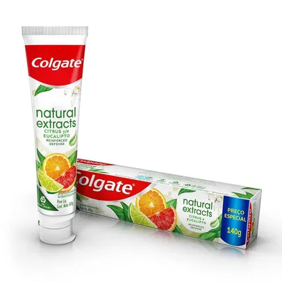 (Regional) Creme Dental Colgate Natural Extracts 140g Citrus Especial