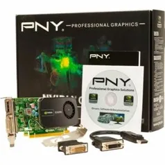 Placa De Vídeo 512mb Ddr3 64 Bits Retail Pci-E Pny R$ 489,90