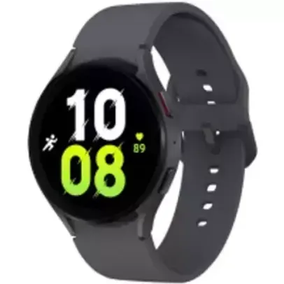 [AME R$ 1.175,51] Galaxy Watch5 BT 44mm Grafite [Resgate Galaxy Buds2 ate 27/11/2022]