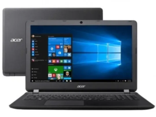 [Clube da Lu] Notebook Acer Aspire Intel Core i3 - 4GB 1TB LED 15,6" Windows 10" - R$1415