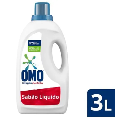 Sabão Líquido OMO Lavagem Perfeita Lavanda 3