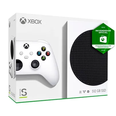 Saindo por R$ 2069,98: Console Xbox Series S 512GB  Branco - RRS-00006 | Pelando