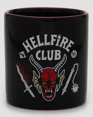 Caneca Hellfire Club Stranger Things preta | Netflix