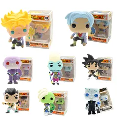 Bonecos Funko Dragon Ball Z e Super - Goku, Gothenks, Trunks - 10cm