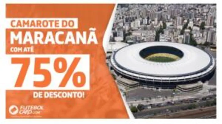 Ingressos com até 75% de desconto para o Camarote Leste do Premmia no Maracanã