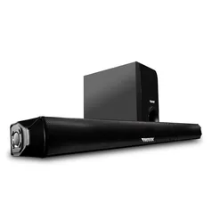 Soundbar 2.1 e Subwoofer Novik 150W, Bluetooth/USB, com Controle Remoto, Preto - INFINITY 8 SB