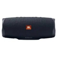 [30%OFF] - Caixa Som JBL Charge 4, Bluetooth, À prova d’água, Preta