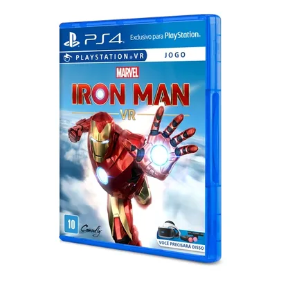 Jogo Marvel's Iron Man VR - PS4 [AME R$45]