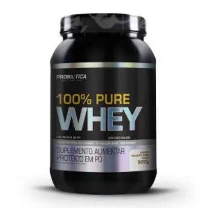 100% Whey Pure da Probiotica - 900g | R$ 65