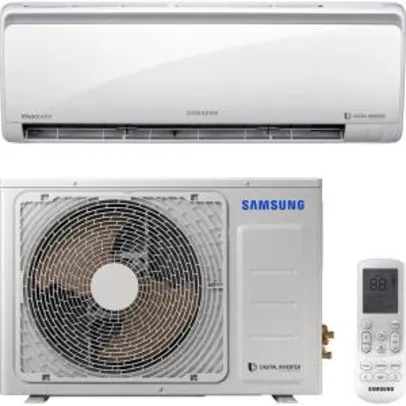 Ar Condicionado Split Hi Wall Samsung Digital Inverter 8 Polos 11500 BTUs Frio 220V