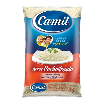 (Regional)Arroz Parboilizado Longo-fino Tipo Camil Todo Dia 5 Kg