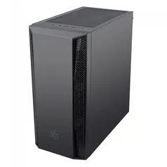 Gabinete Gamer SilverStone Fara B1, Mid Tower, Vidro Temperado | R$ 259