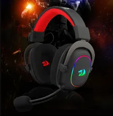 Headset Gamer Redragon Zeus X RGB USB 7.1 Surround Sound Virtual H510