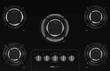 Cooktop a gás 5 Bocas Consul Facilite CD075  De: R$ 579,59 Por: R$388,55