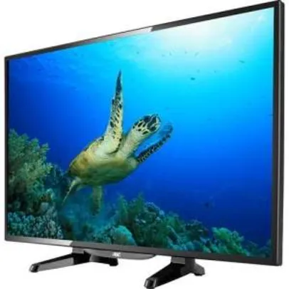 Saindo por R$ 900: [Sou Barato] TV LED 32" AOC LE32H1461 HD 1 HDMI 2 USB 60Hz por R$900 | Pelando
