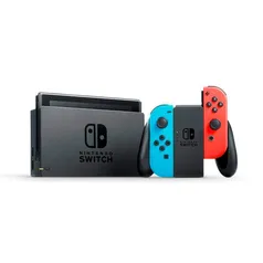 Console Nintendo Switch, 32GB + Joy-con neon + Mario Kart 8 Deluxe -  Azul Neon E Vermelho Neon