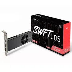 Placa de Video XFX Radeon RX 6400 Speedster, 4GB, GDDR6, 64-bit, RX-64XL4SFG2