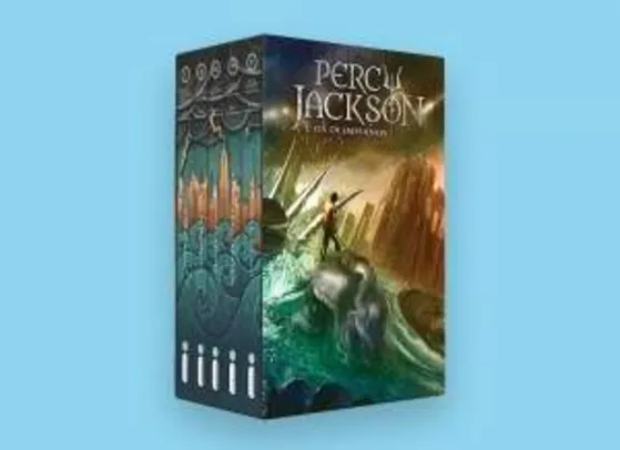 [SUBMARINO] Livro - Box Percy Jackson e os Olimpianos (5 Volumes) -  R$50