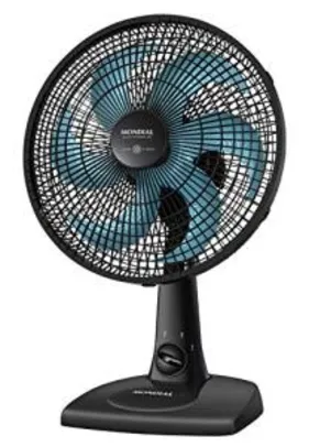 [PRIME] Ventilador, V-81-6P-AP, Preto/Azul Petróleo, 30 cm, Mondial