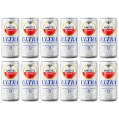 Cerveja Amstel Ultra Lata 269ml Pack - 12 Unidades