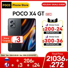 Smartphone POCO X4 GT 5G 128GB Global