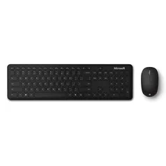 Teclado e Mouse Sem Fio Desktop Microsoft, Bluetooth, Preto Fosco - QHG-00022