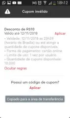 [Usuários Selecionados] R$10 OFF em Compras no Ifood