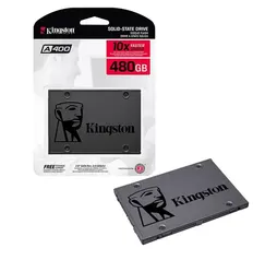 SSD Kingston A400, 240GB, SATA, Leitura 500MB/s, Gravação 350MB/s - SA400S37/240G