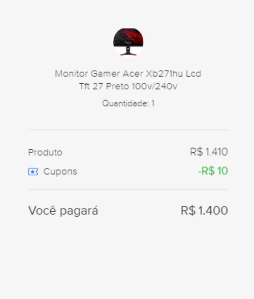 Imagen na descrição da promoção