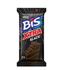 10 Unid. Chocolate Bis xtra  Black 45g 