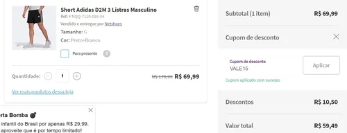 Imagen na descrição da promoção