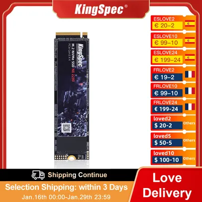 SSD M.2 Kingspec 1TB