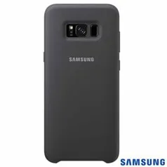 Capa para Galaxy S8 Plus Cover em Silicone Cinza - R$10