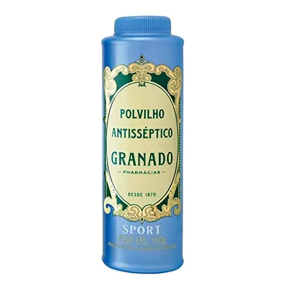 [Super R$8,49] Granado Polvilho Antisséptico Sport, Azul, 100G