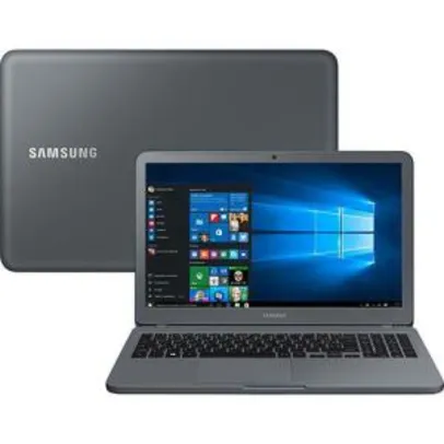 Notebook Samsung Essentials E30 Intel Core I3 4GB 1TB Full HD 15.6" W10 - R$1560