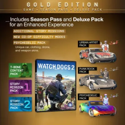 Saindo por R$ 53: 80% OFF Watch Dogs 2 - Gold Edition [PC] | Pelando