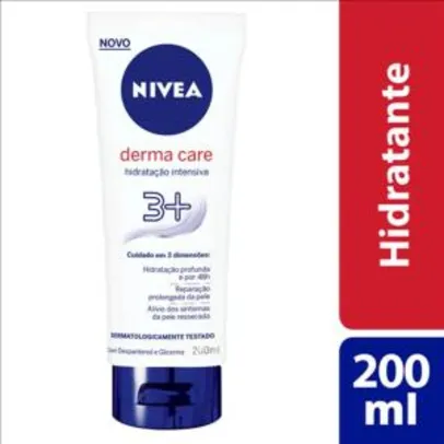 Hidratante Nivea Derma Care 3+ 200ml | R$ 12