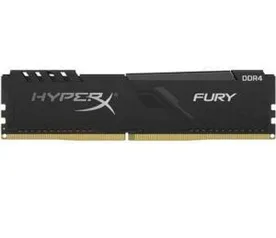 Memória HyperX Fury, 8GB, 2666MHz, DDR4, CL16, Preto - HX426C16FB3/8