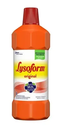 Desinfetante Lysoform Bruto Uso Geral Original 1l