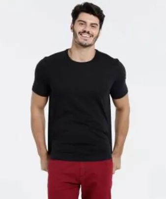 Camiseta Masculina Básica Manga Curta | R$16