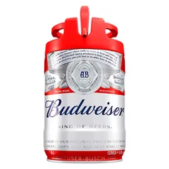 Cerveja American Lager Budweiser Barril 5L