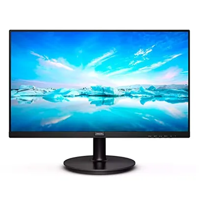 PHILIPS Monitor 21.5 VA com HDMI - 221V8L, Preto, pequeno