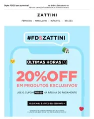 20% OFF em produtos selecionados