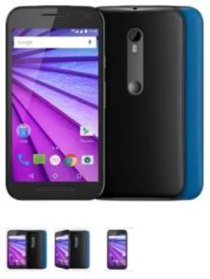 [SHOPTIME] Smartphone Motorola Moto G 3ª Geração Colors Dual Chip Desbloqueado Android 5.1 Tela HD 5" 16GB - R$ 768,69 no boleto com o cupom PRESENTEDEMAIS. Atenção!!! Leiam as instruções no campo DESCRIÇÃO!!!
