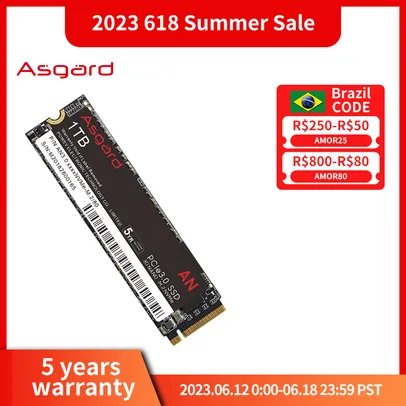 Ssde M2 Nvme Asgard An3 1Tb