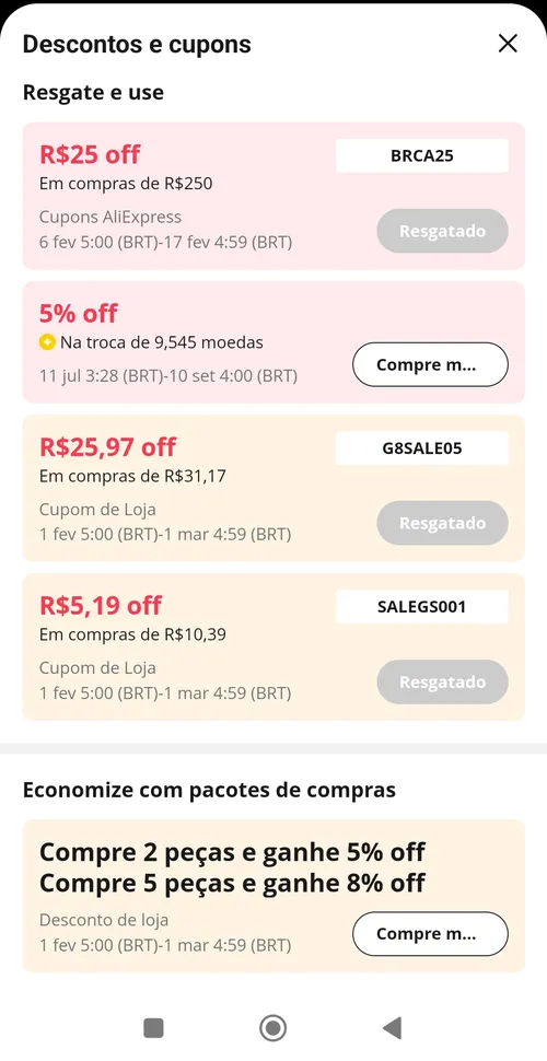 Imagen na descrição da promoção