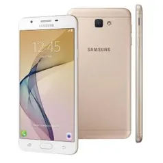 Smartphone Samsung Galaxy J7 Prime Duos Dourado com 32GB, Tela 5.5", Dual Chip, 4G, Câmera 13MP, Leitor Biométrico, Android 6.0 e Processador OctaCore - R$624