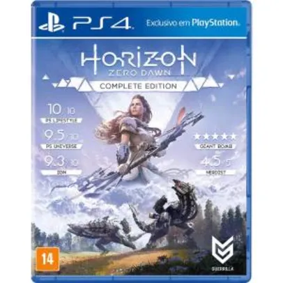 [1ª compra/9meses] Game Horizon Zero Dawn Complete Edition - PS4
