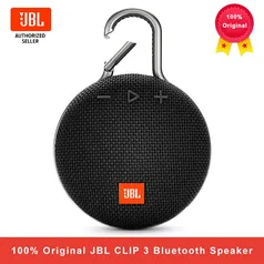 (11.11) Caixa de Som Portátil JBL CLIP 3 Bluetooth Com Microfone